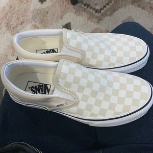 Vans slip in shoes size 8.5 women’s men’s size 7